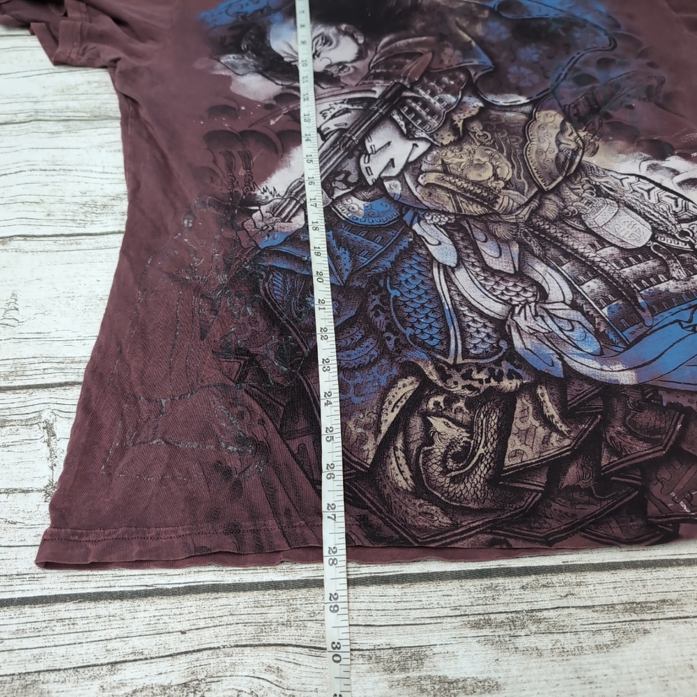 Affliction t-shirt Horiyoshi, HEROES & DEMONS Y2K X-Large. - Picture 8 of 12